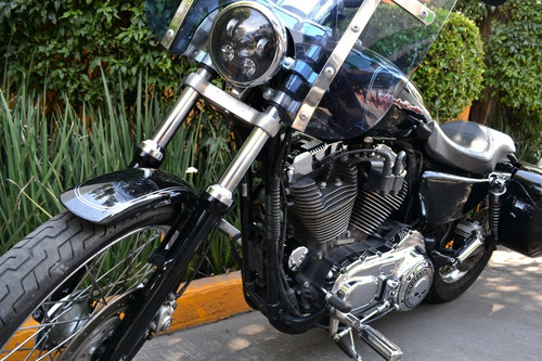 Imagen 12 de 15 de Harley Sportster Custom 1200 Muchos Extras Excelente Manejo