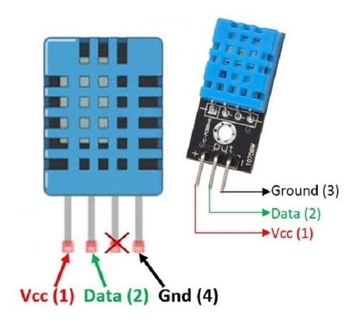 Modulo Sensor Humedad Y Temperatura Dht11 Arduino
