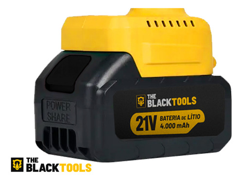 Parafusadeira Chave De Impacto The Black Tools TB-21I Bateria Lítio Brushless 21v