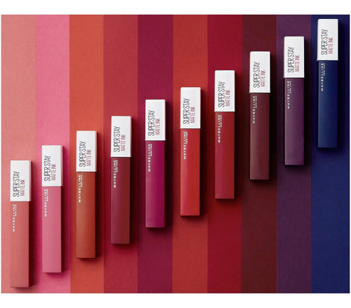 Maybelline Super Stay Matte Ink Labial Mate Larga Duración Ringleader