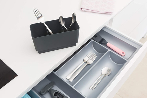 Escurridor De Trastes Aluminio/plástico Gris Brabantia