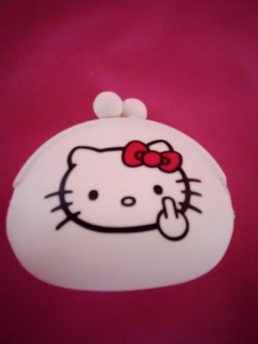 Monedero De Silicona Hello Kitty !!!