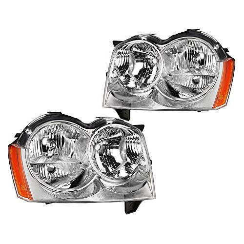 Faros Delanteros Para Jeep Grand Cherokee 2005-2007