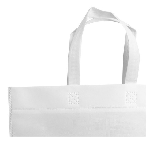 100 Bolsas Friselina Ecologica Tela Para Sublimar 30x30x10