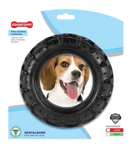 Imagem 1 de 2 de Brinquedo Pneu Dentalbone Odontopet Até 22kg