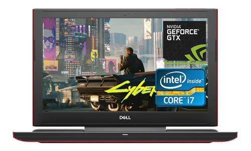 Laptop Dell Gamer Intel I7 Gtx 1050ti 4gb 2tb 128gb 16gb 