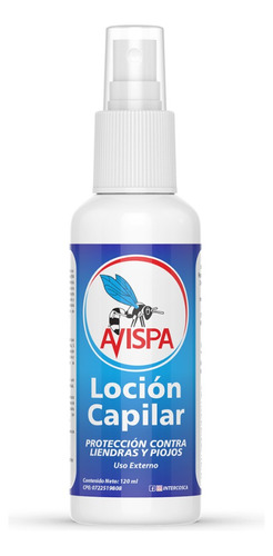 Loción Capilar Avispa - Protección Contra Piojos Y Liendres