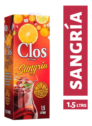 Sangría Clos 1.5 Lt - L a $25000