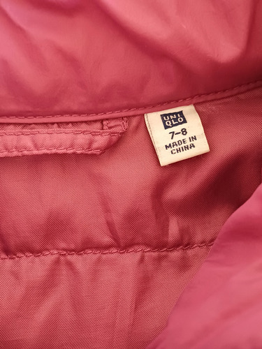 Campera Uniqlo Nena 7-8 Años (Usado)