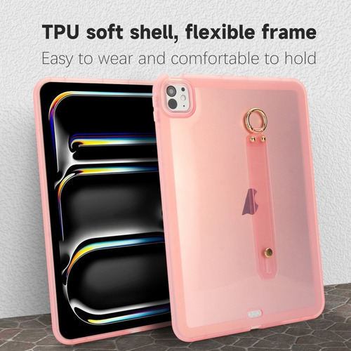 Funda Transparente For iPad, Antigolpes Con Soporte