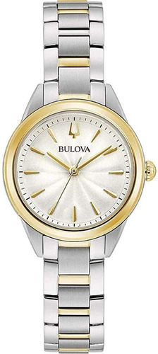 Reloj Mujer Bulova 98l277 Cuarzo Pulso Plateado Just Watches