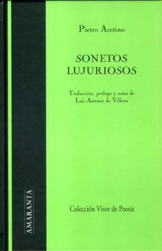 Sonetos Lujuriosos - Pietro Aretino