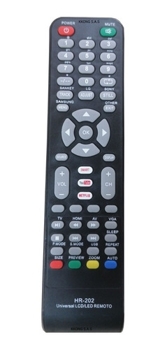 Control Remoto Para Televisor Universal Hr-202
