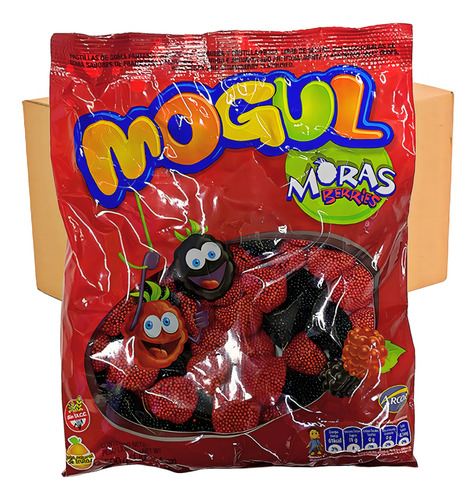 Gomitas Mogul Fruti Moras (bulto 6x500g) - Cotillón Waf