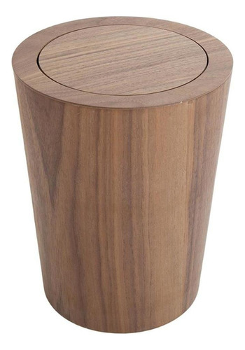 Caja De Madera Maciza Natural 9l Cesta For El Hogar