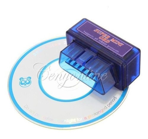 Super Mini Scanner Obd2 Elm327 Bluetooth V1.5 + Software