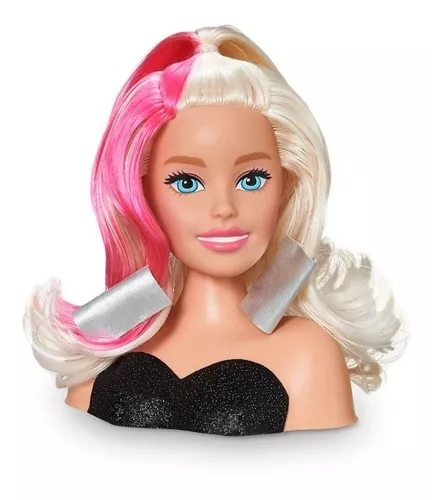 Novo Salãozinho De Beleza Da Barbie Com Cartela De Maquiagem