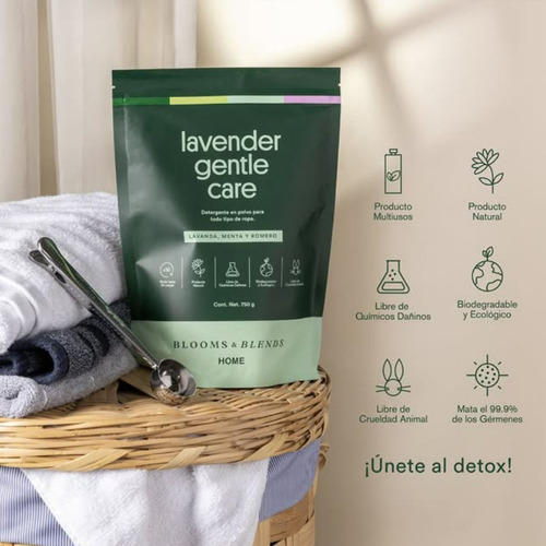 Bb For Home, Lavender Gentle Care, Detergente En Polvo