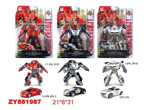 Juguete Transformers En Blister Toys Palace