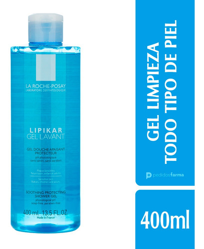 La Roche Posay Lipikar Gel Lavant Limpieza X 400ml