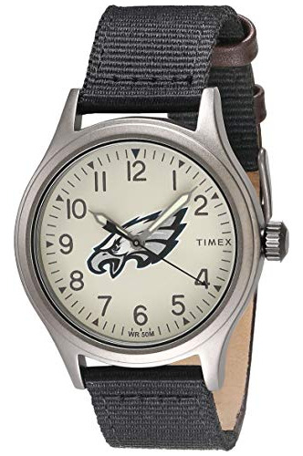 Reloj Timex Twzfeagmb Nfl Clutch Philadelphia Eagles Para Ho