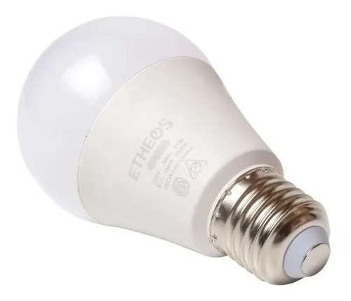 Pack X 10 Lampara Led 7w Rosca E27 Luz Fria Etheos 