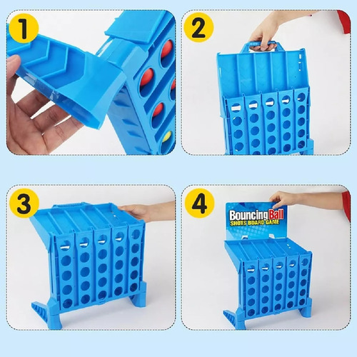 JUDENG Juego De Mesa Clásico Conecta 4 Para Multijugador Familiar Juegos De Mesa Familiares Clásico Conecta 4 Juegos De Puzzle