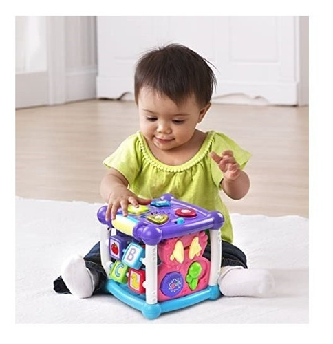 Cubo De Actividades Vtech Busy Learners Morado