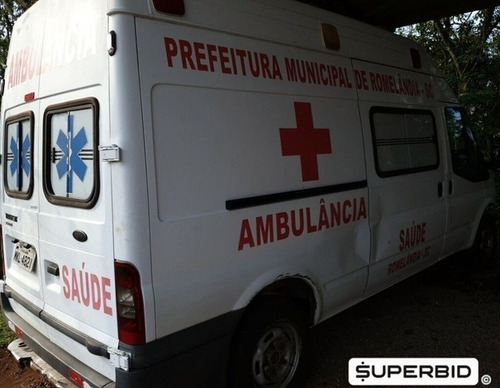 Ford Transit Van Furgão Ambulancia 2011 Motor Zero Km