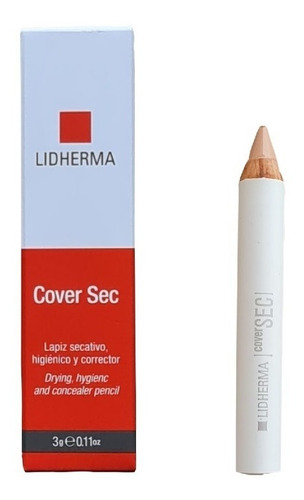 Lapiz Secativo P/ Acne E Imperfecciones Cover Sec Lidherma Momento De Aplicación Día/noche Tipo De Piel Grasas