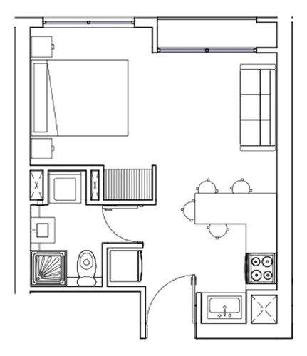 Arriendo Departamento Studio Piso 9 Pelantaro, Concepción