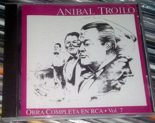 Anibal Troilo Obra Completa En Rca Vol 7 Cd Promo Arg Kktu 