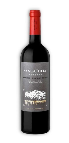 Vino Santa Julia Reserva Malbec Cabernet Franc 750ml Mendoza