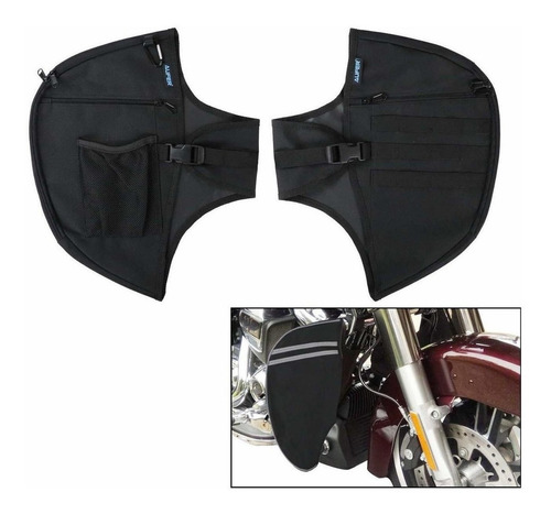 Aufer Highway Crash Bar Cover Soft Lowers Chaps Leg Warmer B