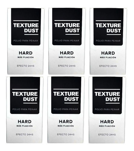 Polvo Matificante Texturizante Texture Dust Hard X6