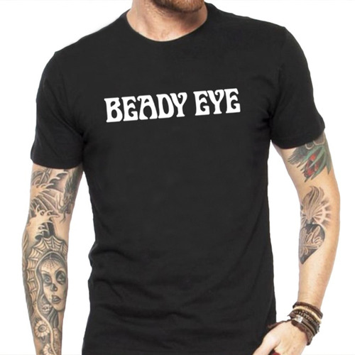 Promoção - Camiseta Masculina Beady Eye - 100% Algodão