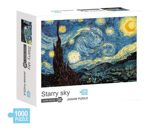 Noche Estrellada Vincent Van Gogh Puzzle 1000 Pz Trefl
