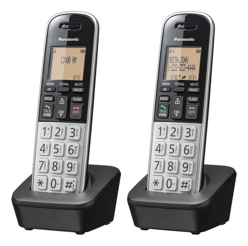 Panasonic Kx-tgb812s - Teléfono Inalámbrico Compacto Con .