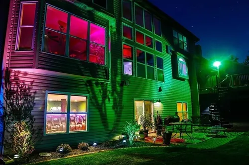 Reflector Led Rgb Exterior 16 Color 30w Control Remoto 220v | Envío gratis