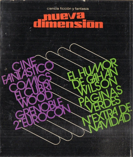 Revista Nueva Dimension 61 Harlan Ellison Spinrad El Cubri