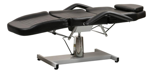 Cama De Masaje Facial Ajustable Multifunción Negra Spa