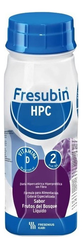 Fresubin Hpc Vitamina D. 200 Ml. Sabor Frutos Del Bosque