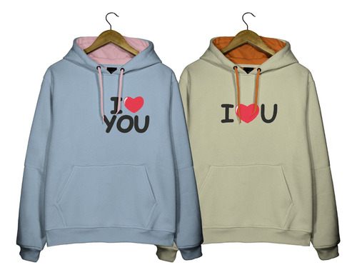 Busos Buzo Hoodie Saco Para Parejas Frases Match Enamorados 