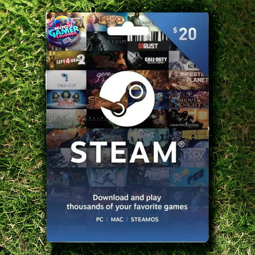 Steam Wallet 20 Usd Región Usa (entrega Inmediata)
