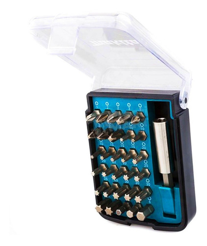 Juego Soporte Guia Puntas Destornillador 31pz D-34936 Makita