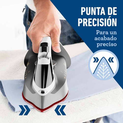 Plancha De Vapor Oster® Con Tecnología Aerocerámica Gcstac69 Color Gris