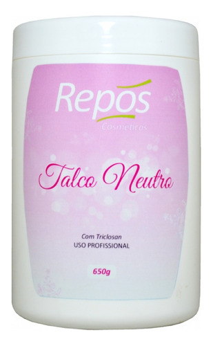 Talco Neutro- Aspecto Aveludado 650gr Repos