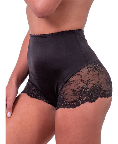 Panty Control Abdomen Encaje Pierna Dolce Moda