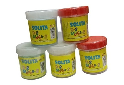 Imagen 2 de 2 de Plastidedos O Masa Para Moldear Plastilina Solita