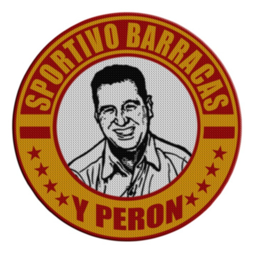 Parche Termoadhesivo Peron Y Sportivo Barracas Colon